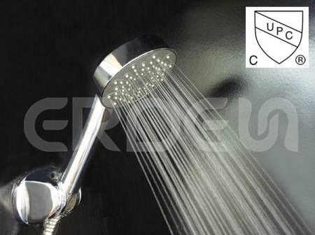 UPC cUPC Water Drop Style Single Function Handheld Shower - Water Drop Style Single Function Hand Held Shower